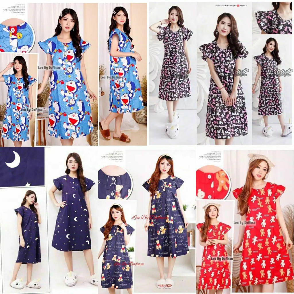  BAJU  TIDUR DASTER  KARAKTER DASTER  BUSUI  DASTER  MURAH 