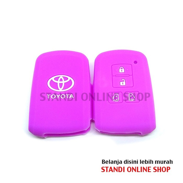 Kondom Kunci Silikon Remote Keyshirt Smartkey Toyota All New Voxy