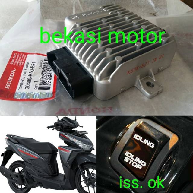 30400-K60 iss Cdi ecu honda vario 125 led iss original