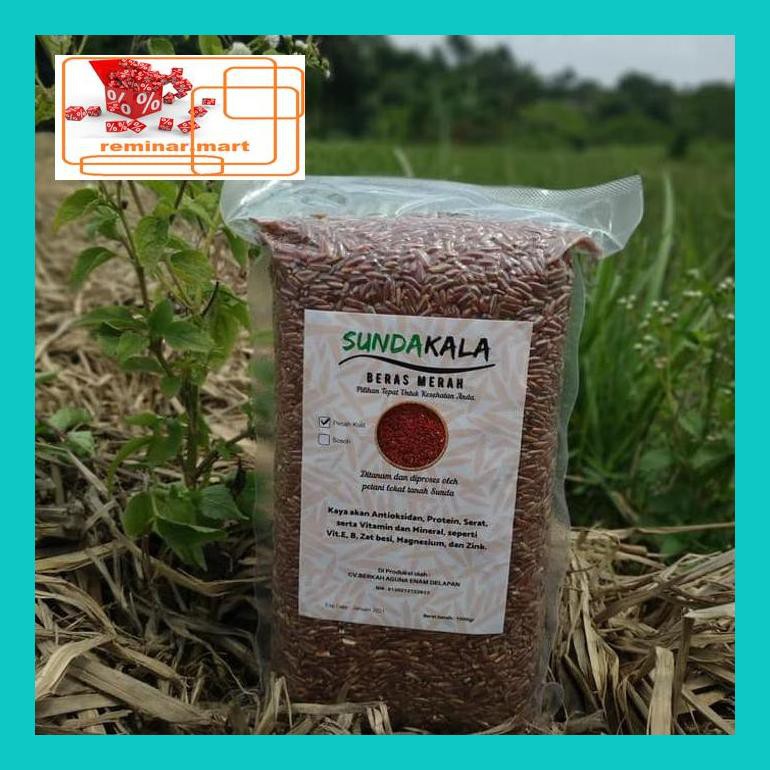 

S0Bers Beras Merah Organik 5Kg Ric0S50B