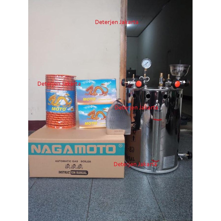 Setrika Uap / Boiler Otomatis Nagamoto 25 Liter Murah Original