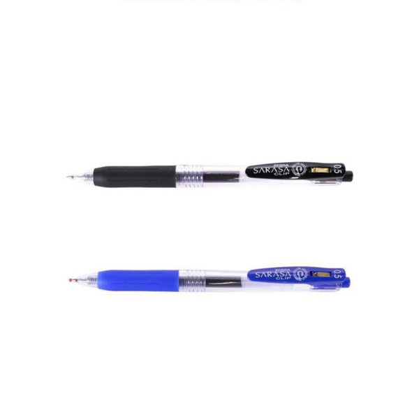 Pulpen cetek gel pena zebra sarasa ballpoint ball pen