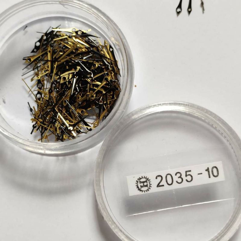 Jarum Miyota 2035 No 10 Hitam Fullset jarum Miyota Mesin Miyota