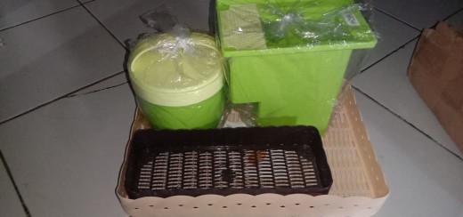 Anekahouseware Tempat Pisau Dapur Plastik Golden Sunkist Tp 1090