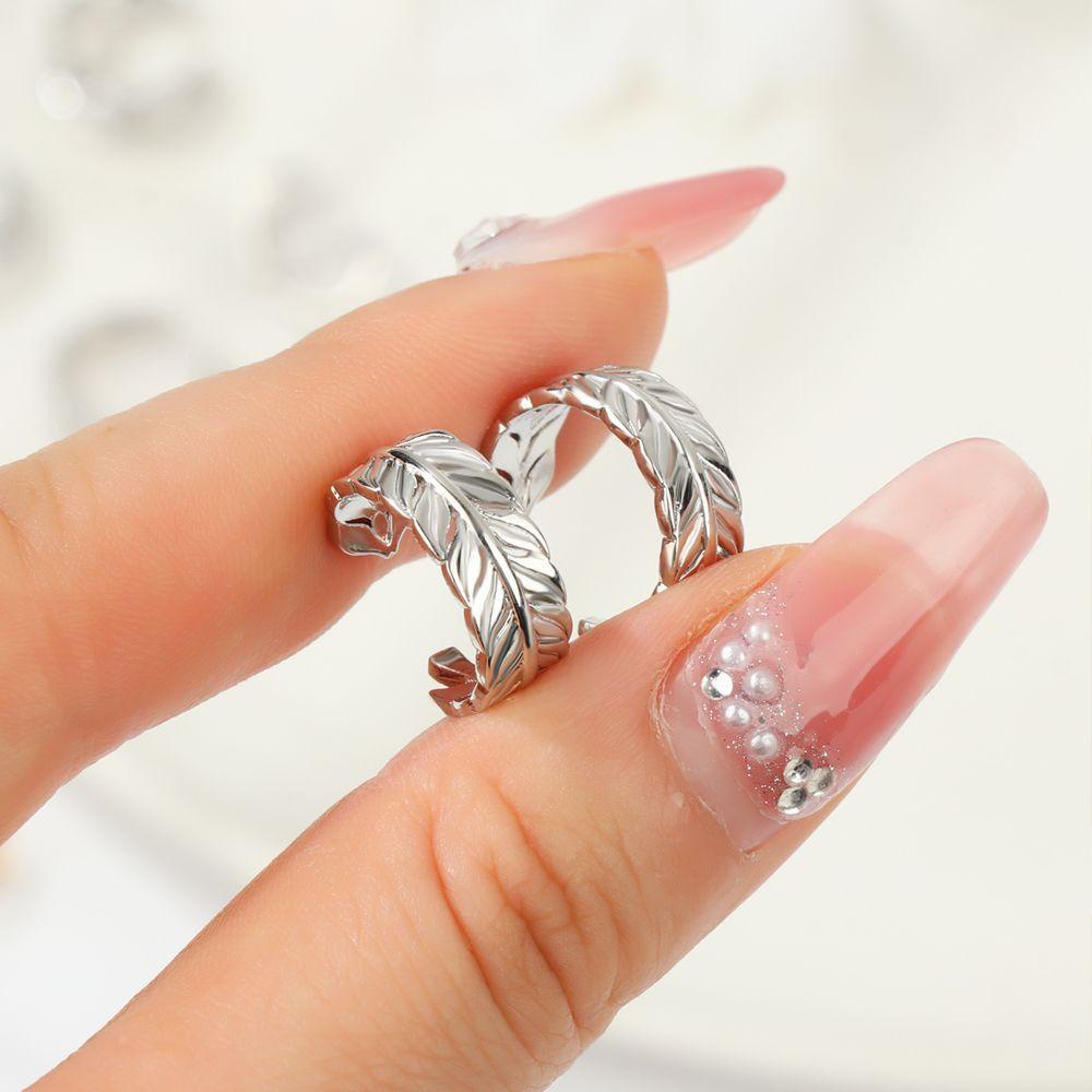 Preva Anting Manset Telinga Ear Cuff Warna Silver Gold Cincin Hidung Minimalis Simple Klip On Tulang Rawan