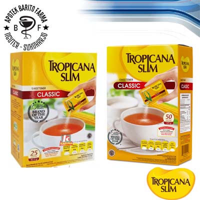 

Tropicana Slim Sweetener Classic 25 Sachet & 50 Sachet