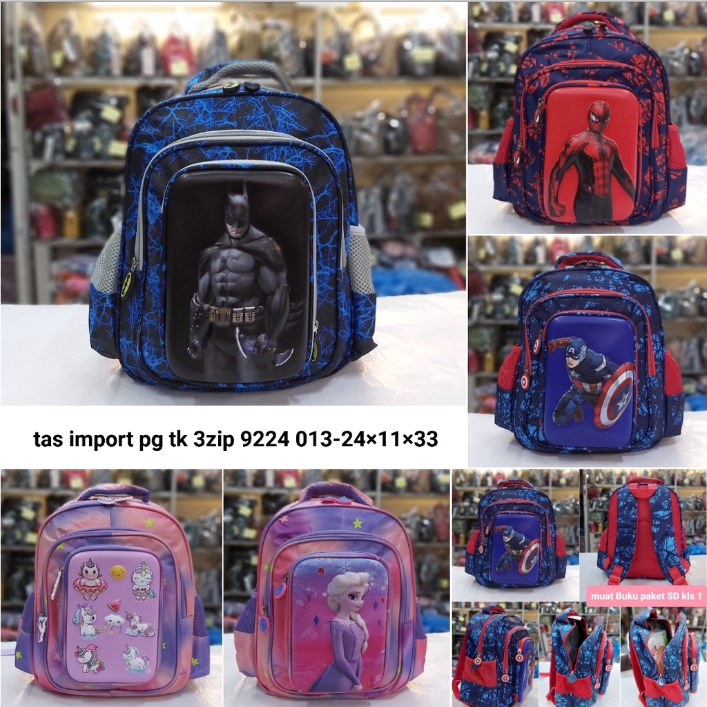 Tas ransel import paud pg tk