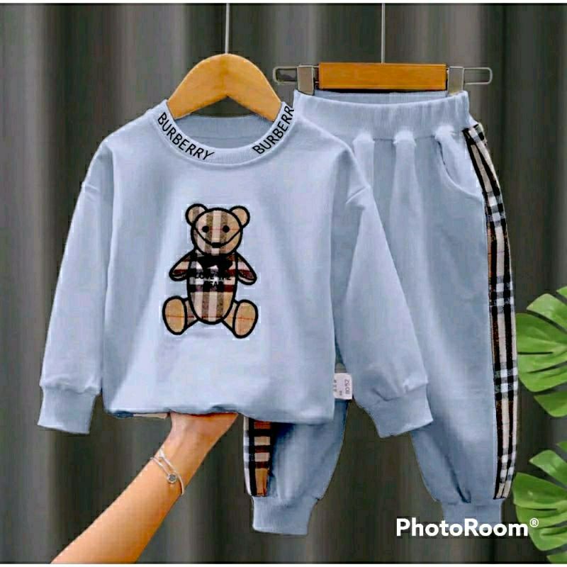 setelan anak perempuan setelan sweater anak terbaru 0-6 tahun