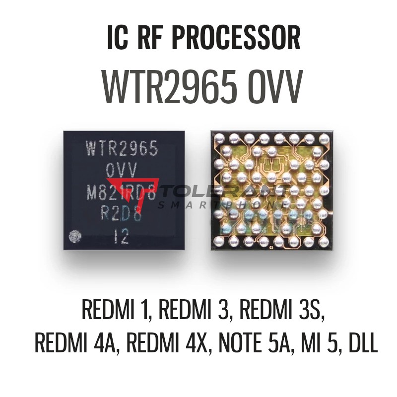 Ic Rf Wtr2965 0vv Wtr 2965 Sinyal Signal Prosessor Xiaomi Redmi 4a Redmi 1s Redmi 3s Redmi 4x Shopee Indonesia