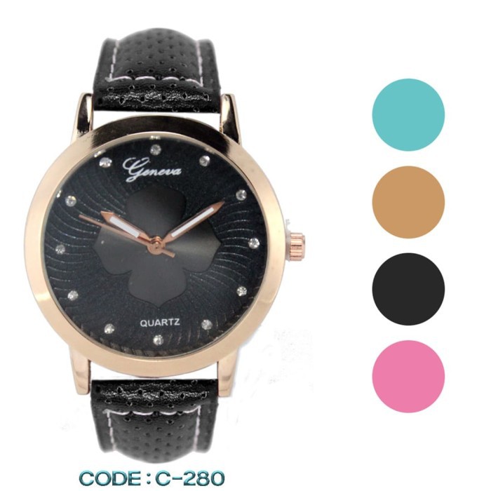 NEW Jam Tangan Wanita Mewah Analog Fashionable C-280