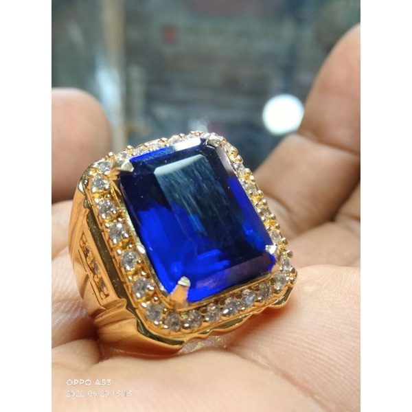 batu cincin king safir cuting kotak