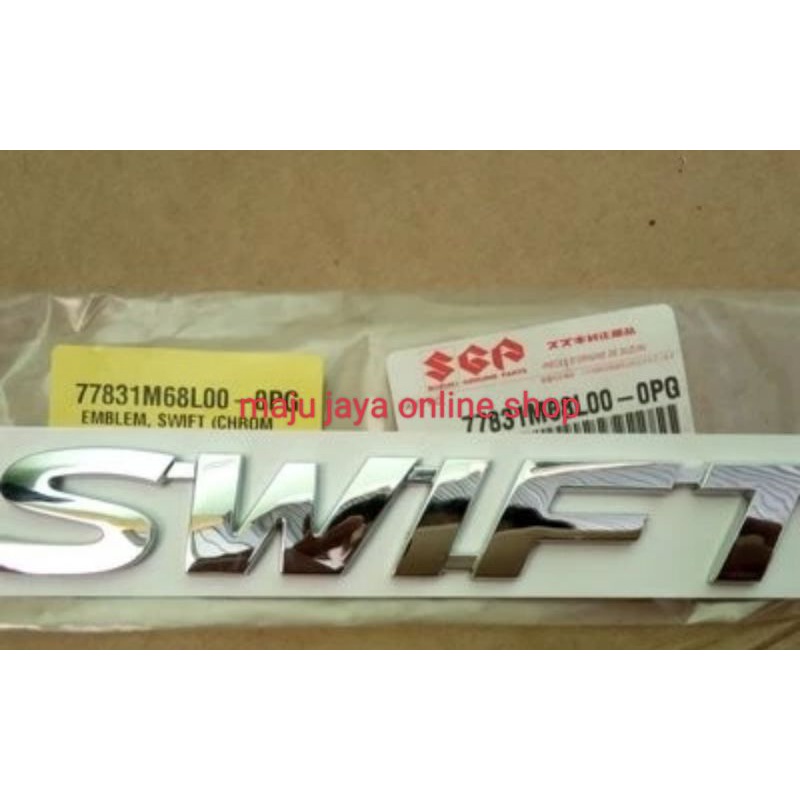 EMBLEM &quot; SWIFT &quot; ASLI