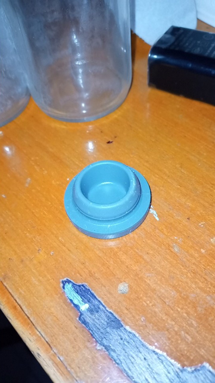 Tutup Botol Karet Kaca 50ml 100ml 250ml 500ml Baru