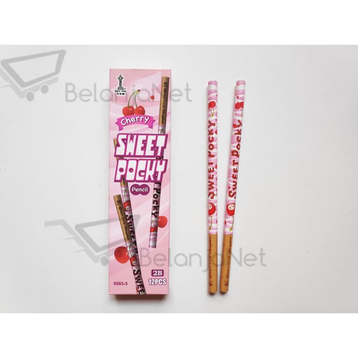 Pensil 2B zhonghua Sweet Pocky no.6083-5 [LUSIN]