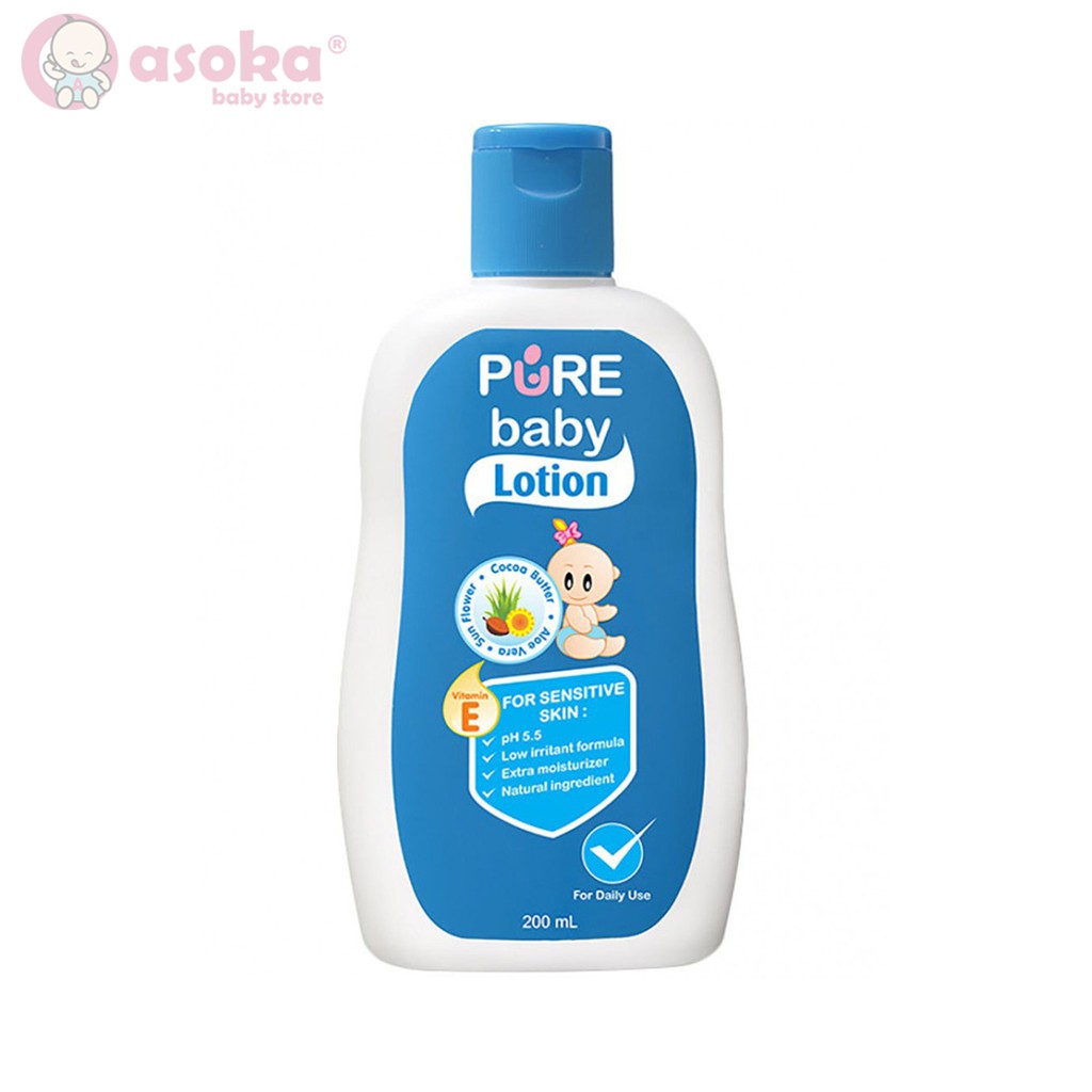 Pure Baby Lotion 200ml ASOKA