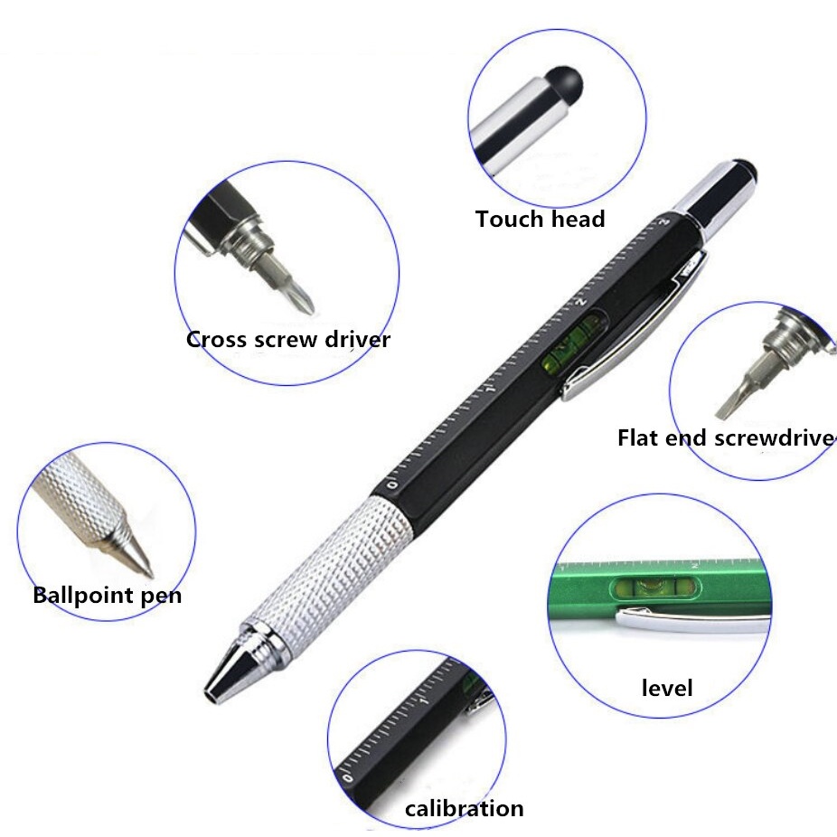 

Taffware Pena Multifungsi Stylus + Penggaris + Level + Obeng Pena Multifungsi, Dapat Menulis, Dapat Mengukur Panjang Dapat Menyentuh, Dapat Keseimbangan dapat Melakukan Obeng KALERA OFFICIAL