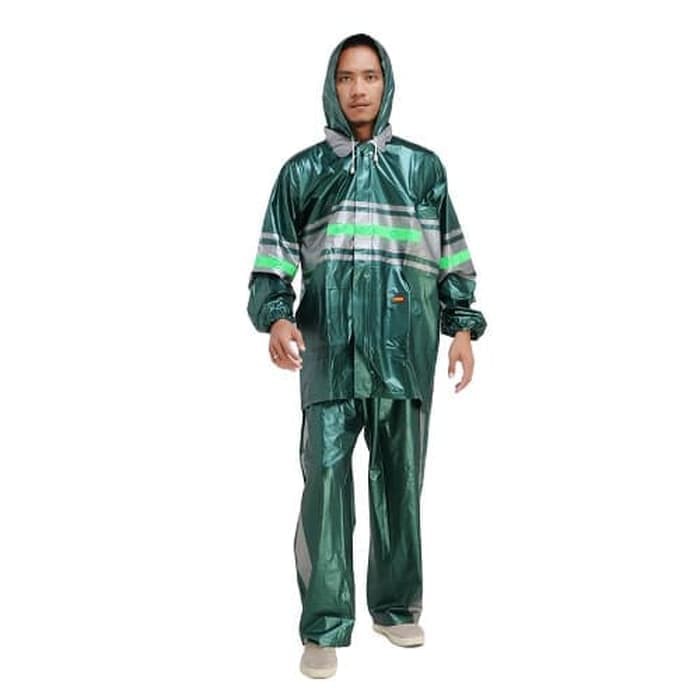 Jas Hujan Setelan elmondo FORTUNA 912  BIg Size Jaket Celana Stelan Motor Rain Coat fortuna