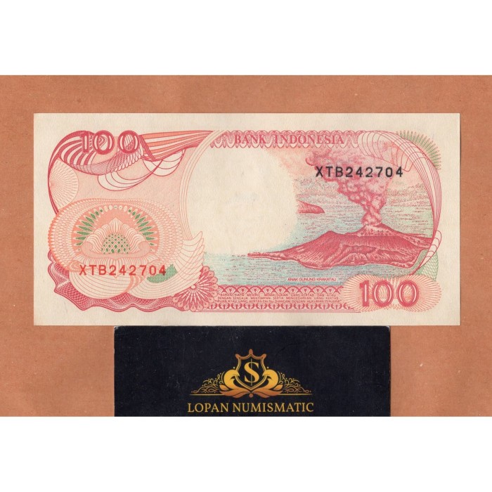 KUNO-UANG- UANG KUNO , 100 RUPIAH 1992 PINISI REPLACEMENT / SERI PENGGANTI UNC -UANG-KUNO.
