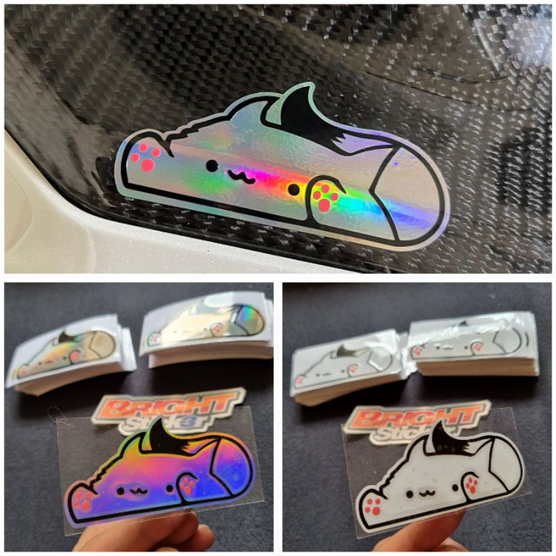 STICKER STIKER BONGO CAT TUMPUK CUTTING