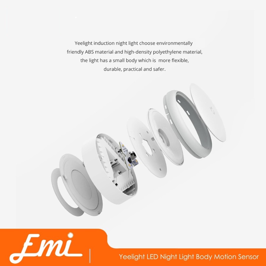 Yeelight LED Night Light Body Motion Sensor USB By EMI