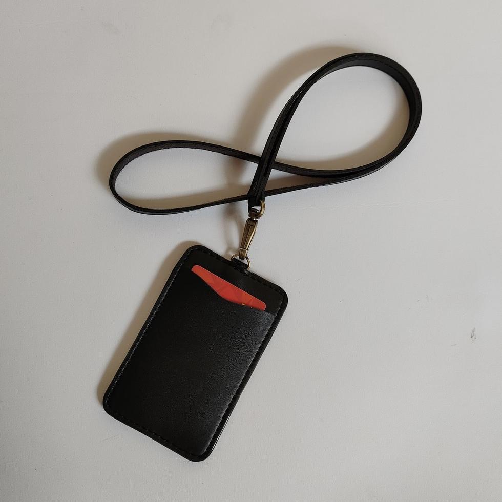 

Fxz90 Name Tag ID Card Holder Kulit Lanyard TERBARU. ..,,.,,.,
