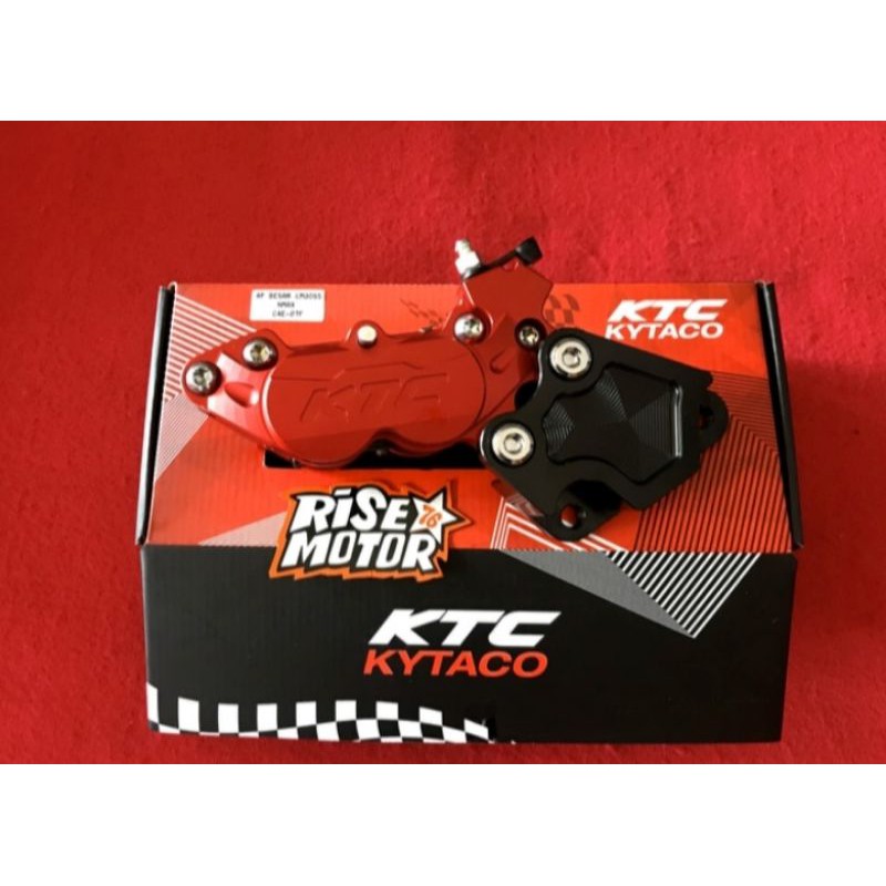 Kaliper Ktc Nmax Depan embos 4 piston Red