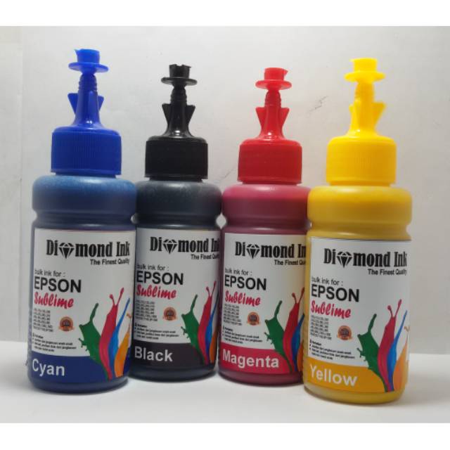 Promo Paket Tinta Sublime Epson Diamond Ink 1 Paket 4 warna