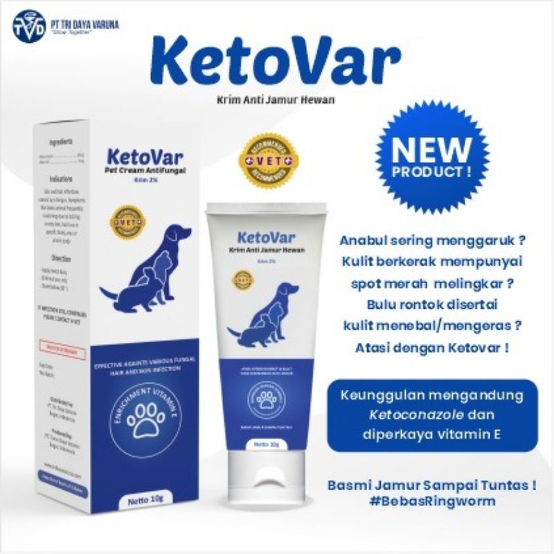 ketovar obat jamur 10gr