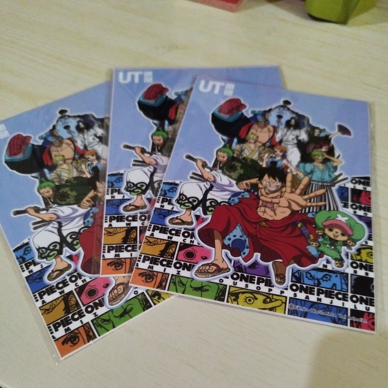 Sticker Uniqlo X One Piece Wanokuni