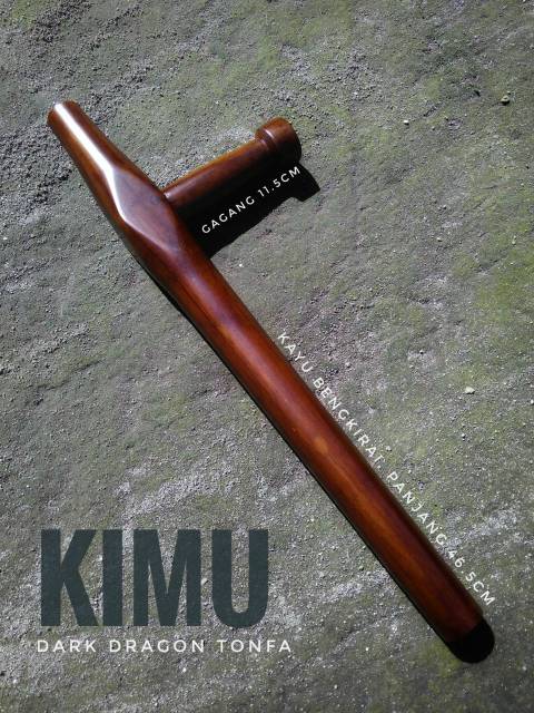 KIMU Dark Dragon Tonfa (kayu bengkirai)