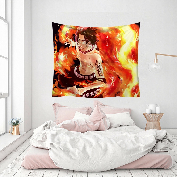 GM- KN47 POSTER KAIN NARUTO ONE PIECE | POSTER KAIN PEGUNUNGAN | POSTER KAIN KARTUN | BACKGROUND KAI