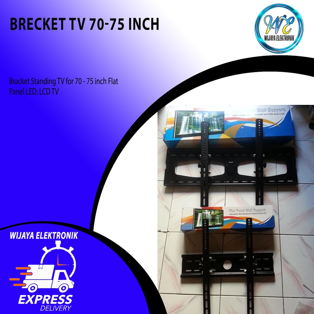BRACKET TV 70 - 75 INCH + PASANG