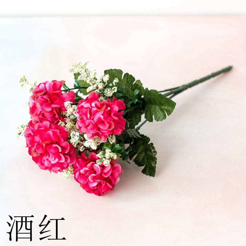 TF11 /COD/ P3122 ( 1 KG BISA 30 PCS ) BUNGA BUKET BUNGA ARTIFICIAL ROSE BUNGA DEKORASI RUMAH / PESTA-MERAH