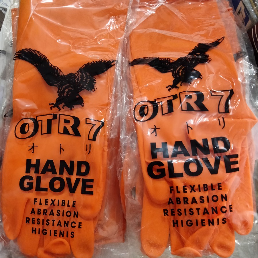 sarung tangan karet panjang 40cm