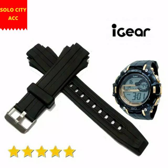 TALI JAM TANGAN IGEAR i25-1948 RUBBER STRAP IGEAR i251948