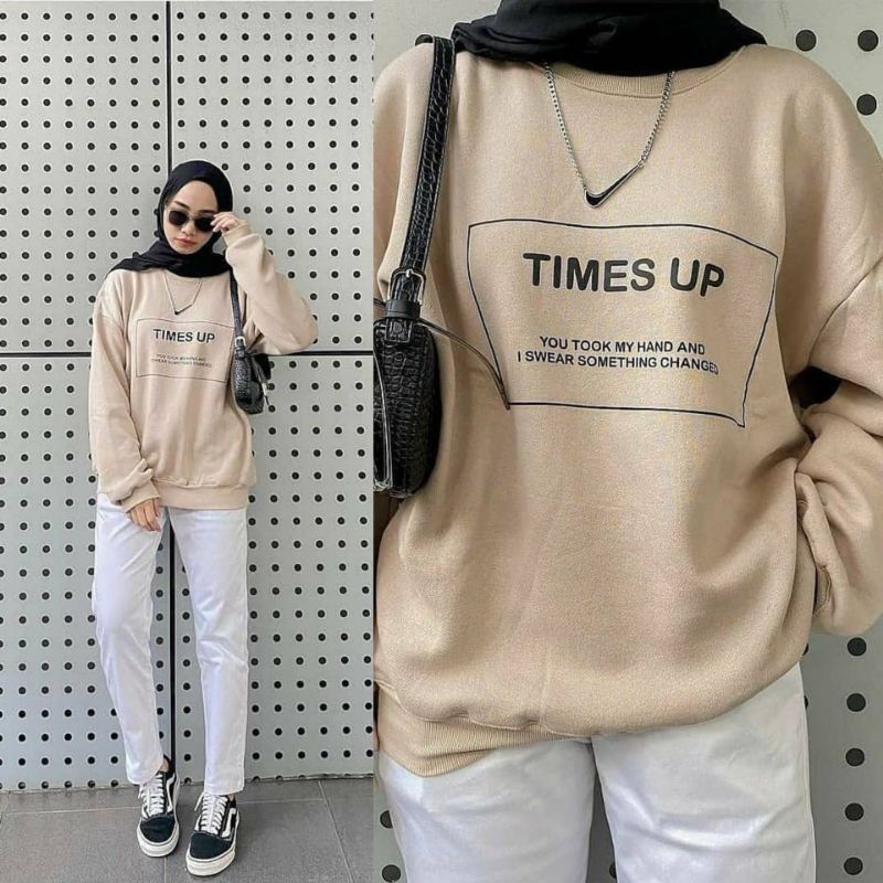 OVERSIZE TIMES UP SWEATER | SWEATER TIMES UP