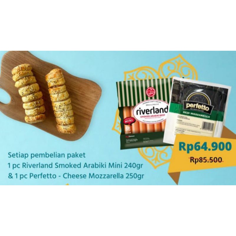

PROMO PAKET Riverland dan Perfetto