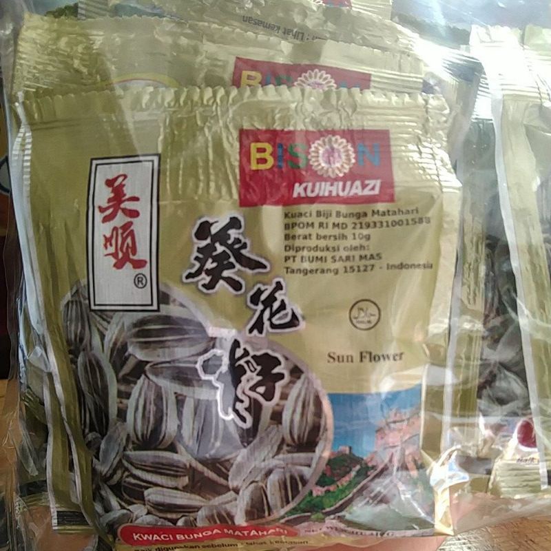 Kuwaci bison 10 gr isi 20 pcs