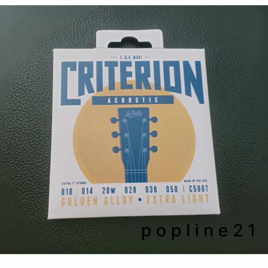 Senar gitar akustik CRITERION / Acoustic String Criterion by LaBella