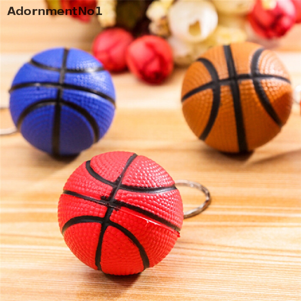 (AdornmentNo1) Gantungan Kunci Bentuk Bola Basket Untuk Hadiah