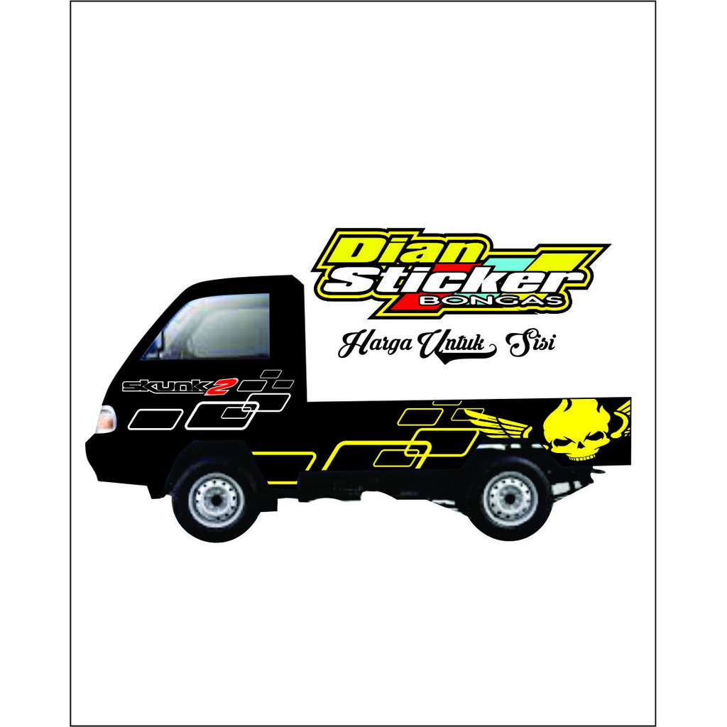 Harga Sticker Mobil Pick Up Dan Promo Terbaru Februari 2021