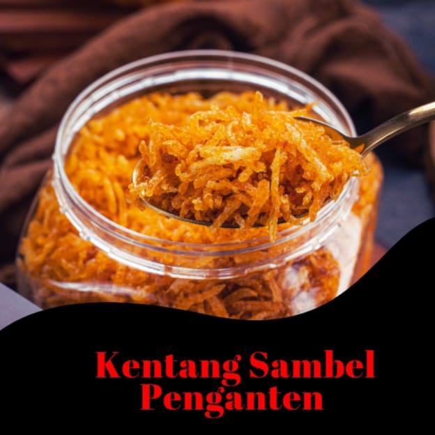 

Kentang Sambel Penganten / Kentang Mustofa / Kering Kentang Super Pedas 100gr