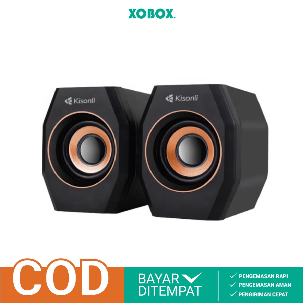 Speaker Aktif Portabel Aux 3.5mm Komputer Laptop A-101S -XOBOX