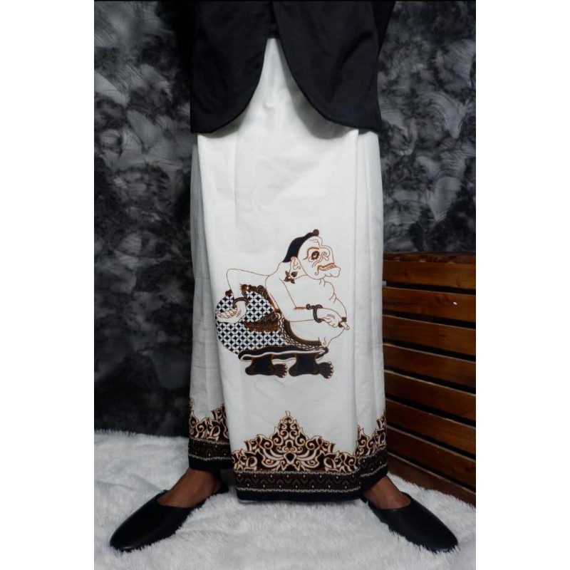 Sarung Batik Semar Putih Dewasa Murah