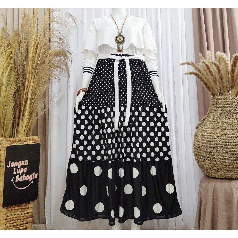 Gamis Voxy Tempel Polka