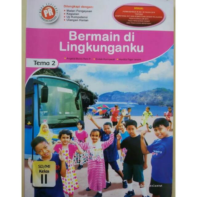 PR Tematik Kelas 2 SD kurikulum 2013 edisi 2018
