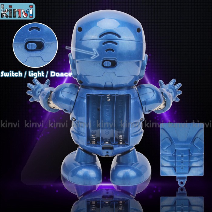 M153P Dancing Robot Pepper Pots / Pajangan / Smart Dance Hero Music