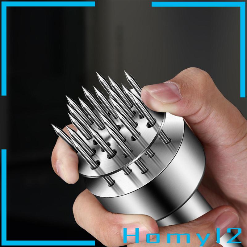 [HOMYL2] Meat Tenderizer Stainless Steel Sturdy &amp; Sharp Needle, for Tenderizing Steak