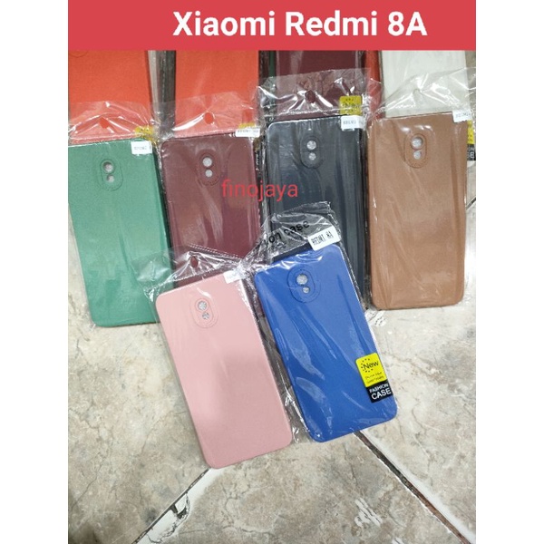 Softcase Xiaomi Redmi 8A Silikon Casing Selicon Case Macaron Pro Camera
