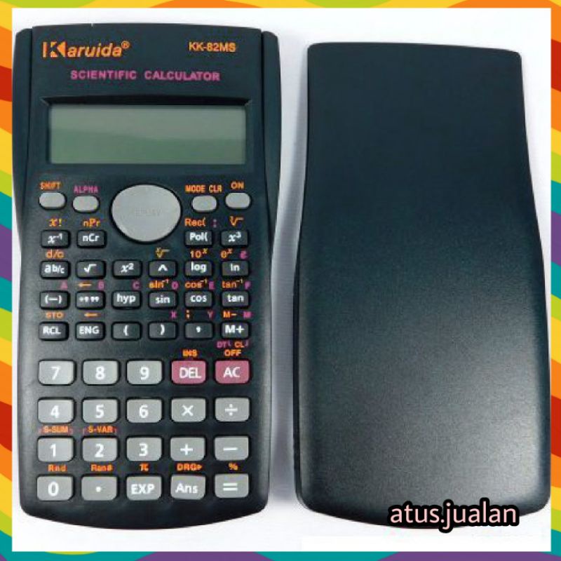 

Kalkulator Elektronik Scientific Calculator - KK-82MS-B - Black